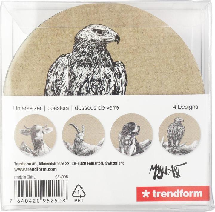 Actual product image Trendform Coaster BELLA & FRIENDS (12x)