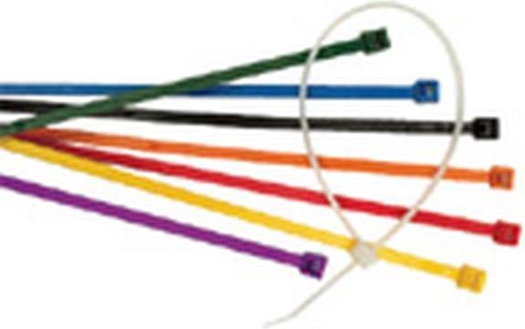 200 Pz Fascette Fermacavo In Nylon 4,8 X 200 Mm Rosse – Pratiche E Resistenti Per Uso Domestico E Ufficio