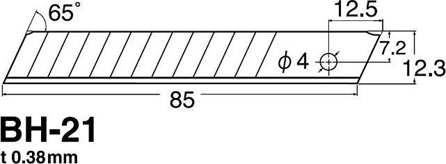 Produktbild NT Cutter Klingen (Ersatzklinge)