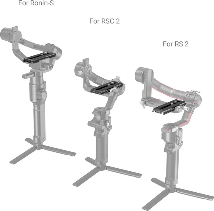 Image du produit SmallRig Quick Release Plate (Plaque de montage Gimbal)
