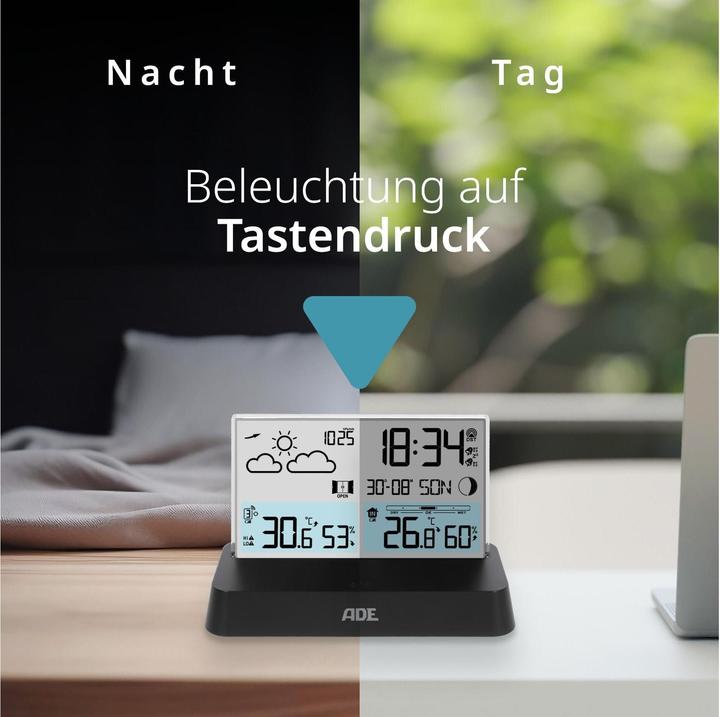 Actual product image ADE Weather station