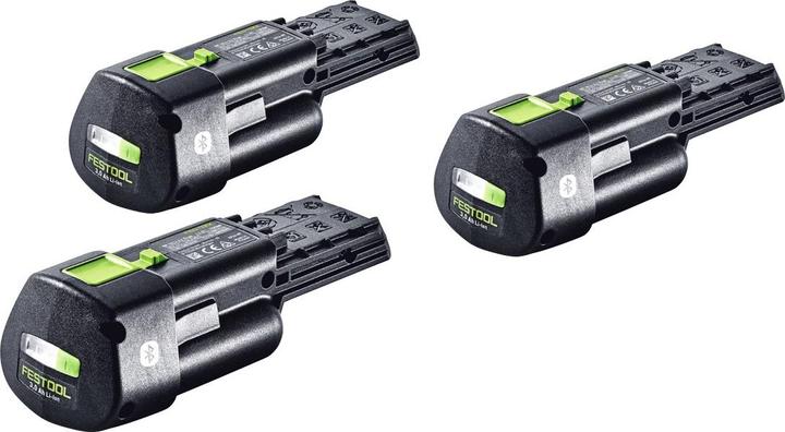 Produktbild Festool Akku Set 3x BP 18 Li 3,0 Ergo I Akku 18 V 3,0 Ah / 3000 mAh Li-Ion ( 3x 577704 ) mit (18 V)