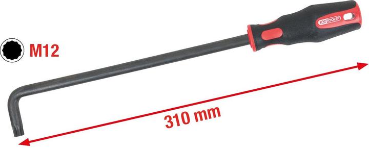 Actual product image KS Tools XZN® track setting spanner for VAG vehicles