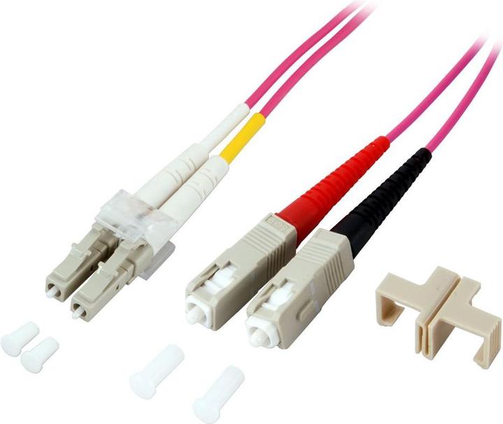 Productafbeelding EFB Elektronik LC/SC 50/125µ, OM4, LSZH (UTP, CAT6, 10 m)
