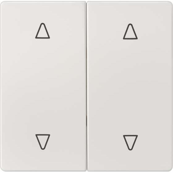 Siemens, Zubehör Schalterprogramm, Wippe 2t Schalter DELTAstyle ti-ws glz 5TG7147