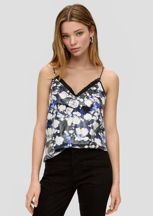 Immagine prodotto s.Oliver Bluse Blusentop mit Spitze (36)