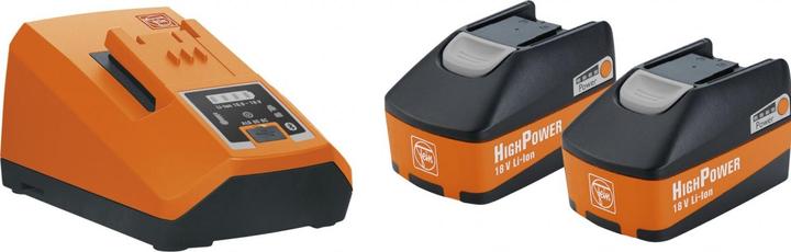 Productafbeelding Fein Startaccuset Snellader ALG 80 BC + 2x Li Ion 18 V 5,2 Ah (18 V)