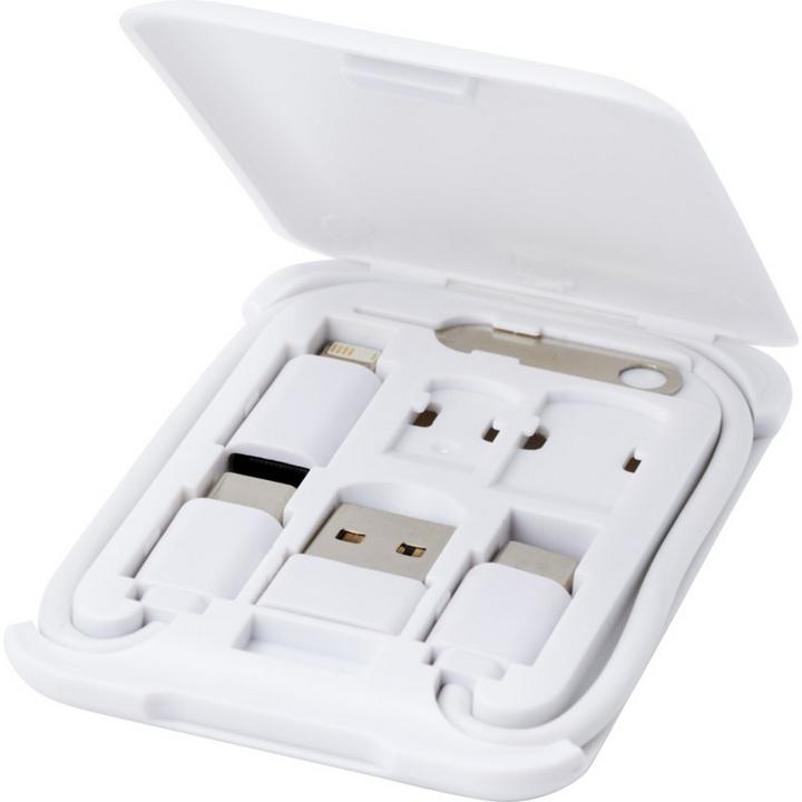 Immagine prodotto Generic Savvy Cavo di ricarica modulare in plastica riciclata con supporto per telefono (0.26 m)