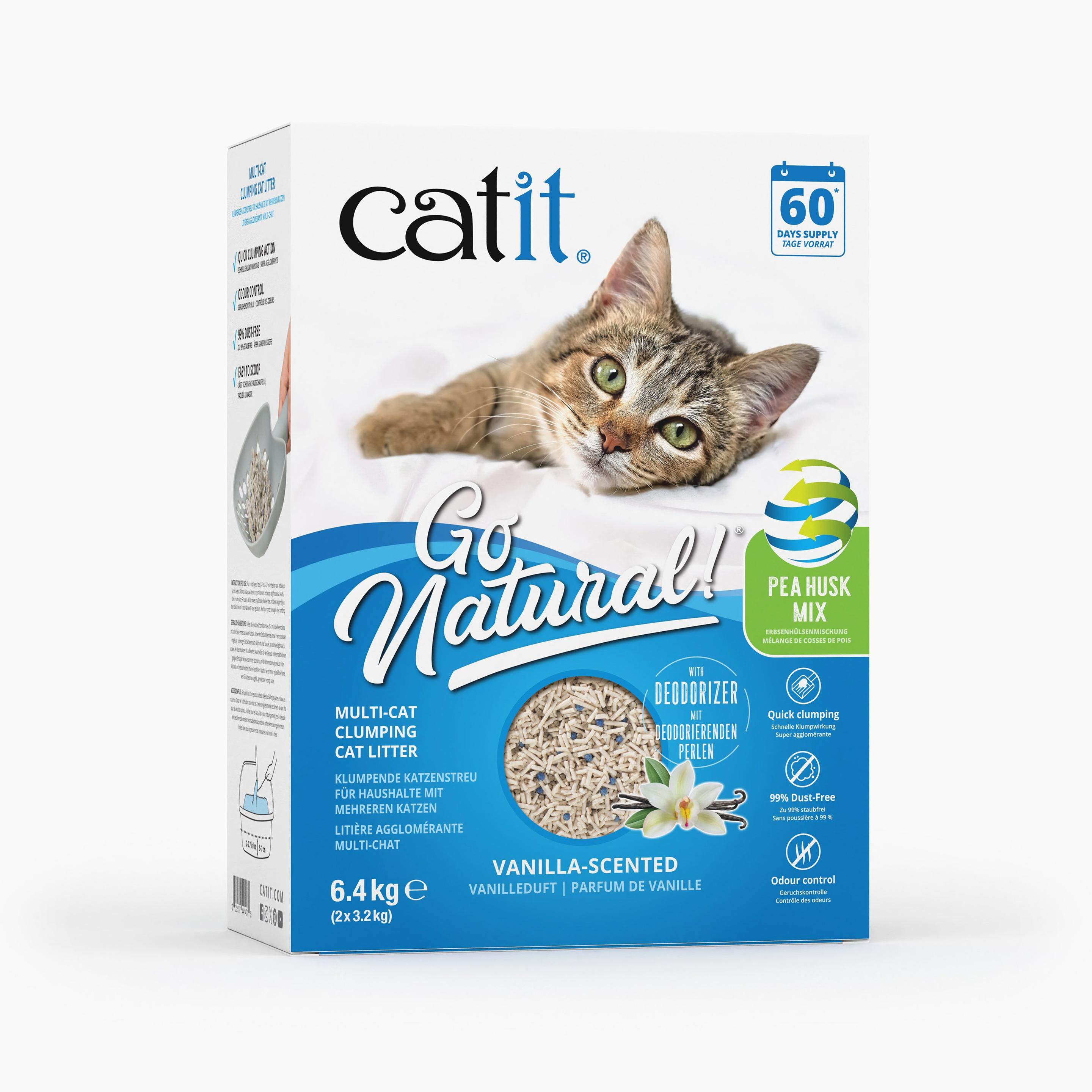 Meilleurs prix pour Catit Go Natural (Agglomérant, 6.40 kg), Litière pour chat