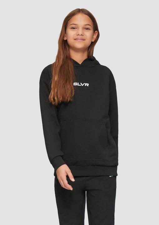 Immagine prodotto S.Oliver Sweatshirt Unisex Kapuzen-Sweatshirt mit Känguru-Tasche und Frontprint (146, 152)