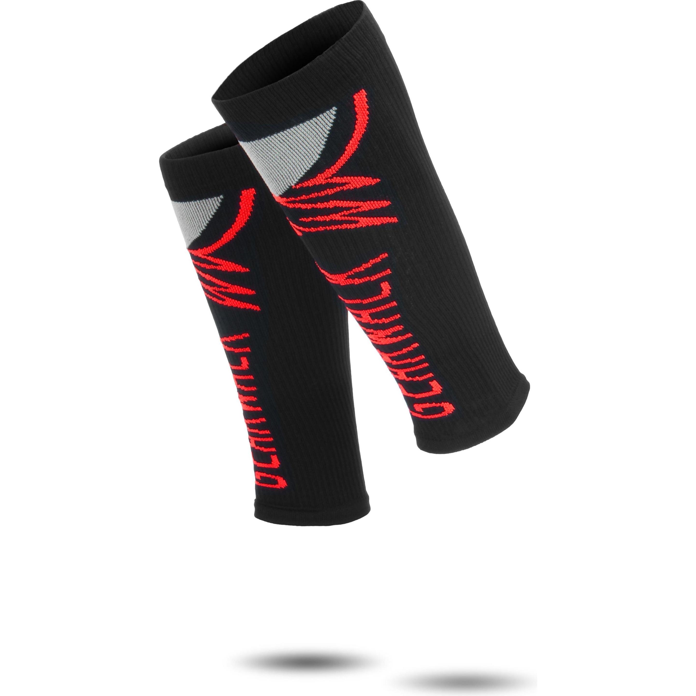 Gear Walk, Herren, Sportsocken, 2 Paar Sport-Waden-Kompressionsstulpen (32 - 38), Rot