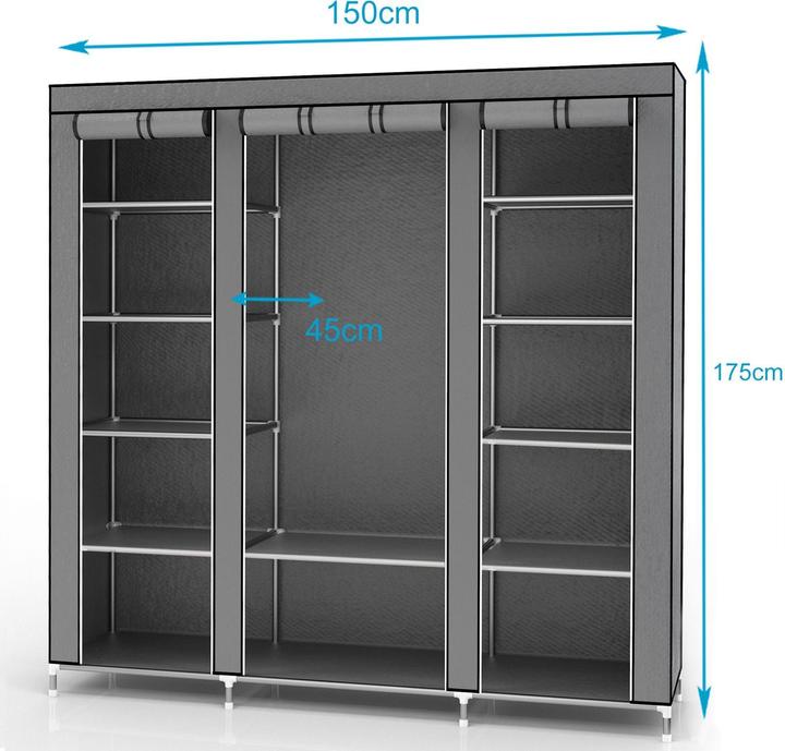 Actual product image Intirilife Cupboard (150 x 45 x 175 cm)