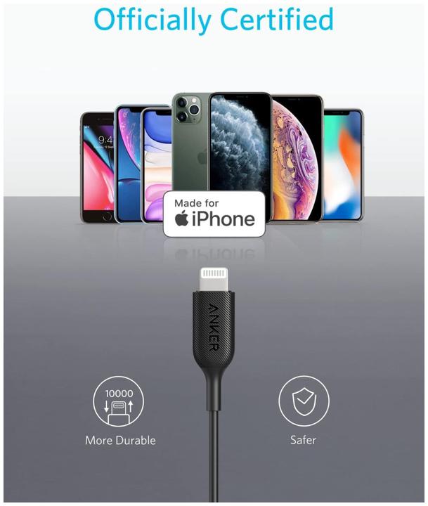 Actual product image Anker Lightning to Headphone Plug Adapter (Lightning)