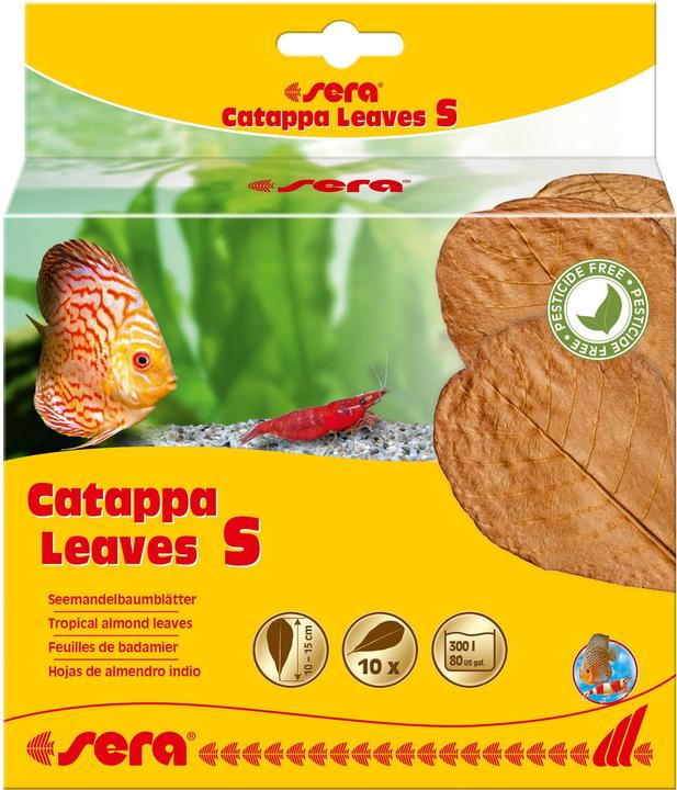 Sera Water Catappa Leaves (Wasseraufbereitung Aquarium)