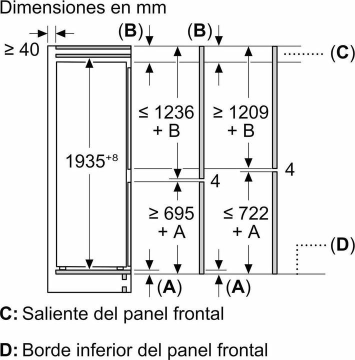 Produktbild Bosch Hausgeräte KIN96VFD0 (290 l)