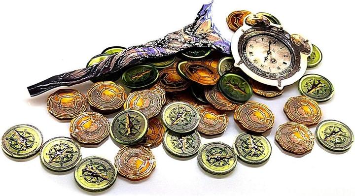 Actual product image E-Raptor Tokens and Markers: Tokens for Lost Ruins of Arnak + Expedition Guides (GB)