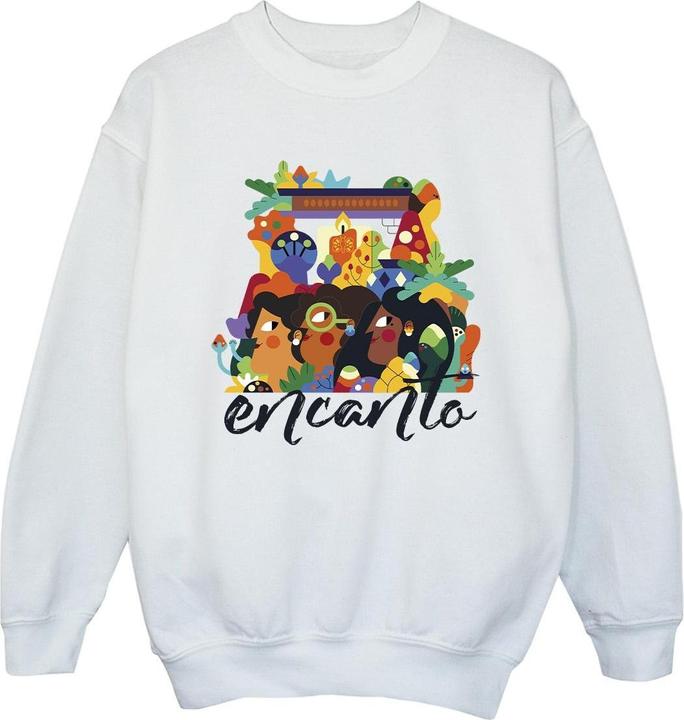 Produktbild Disney Encanto Sisters Sweatshirt Mädchen (152, 158)