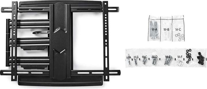 Image du produit Nedis Support mural TV entièrement mobile, 37-80 (Mur, 50 kg, 37" - 80")