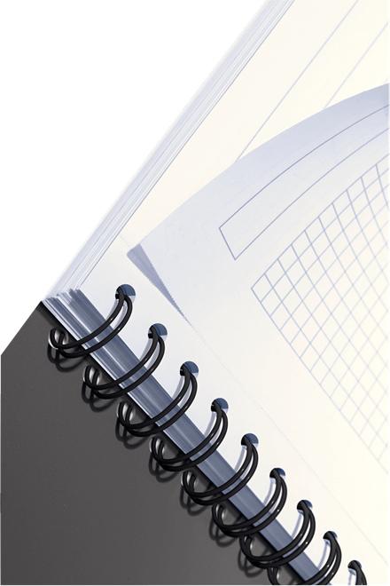 Image du produit Leitz Office - Bloc-notes du collège (A4, À rayures, Couverture rigide)