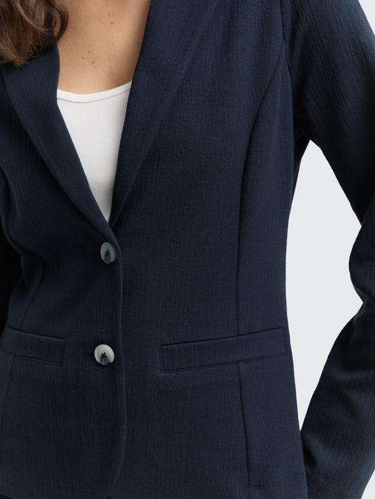 Actual product image Tom Tailor Regular fit jacquard blazer (S)