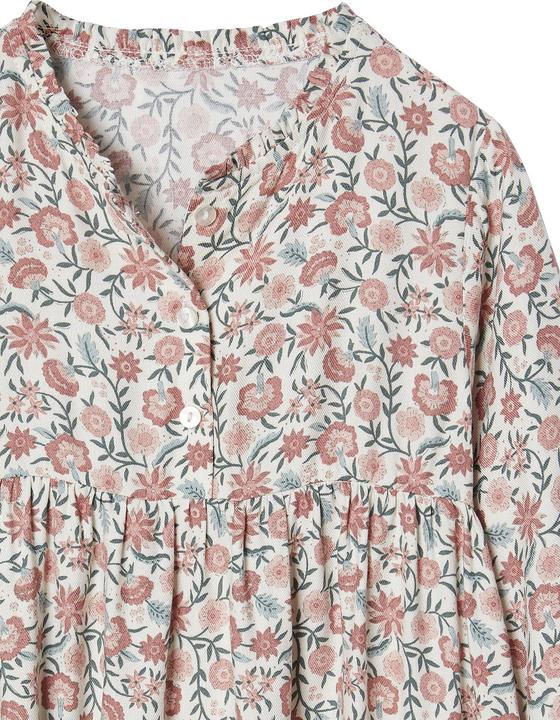 Produktbild Vertbaudet Mädchen Kleid mit Knopfleiste vorn und Printmuster (128)