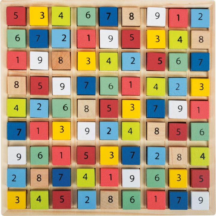 Actual product image small foot Sudoku Educate (German, Italian, French, Swiss German, English)