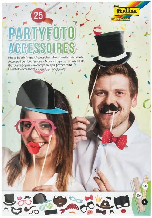 Folia Partyfoto Accessoires (200 g/m², 25 x, A4)