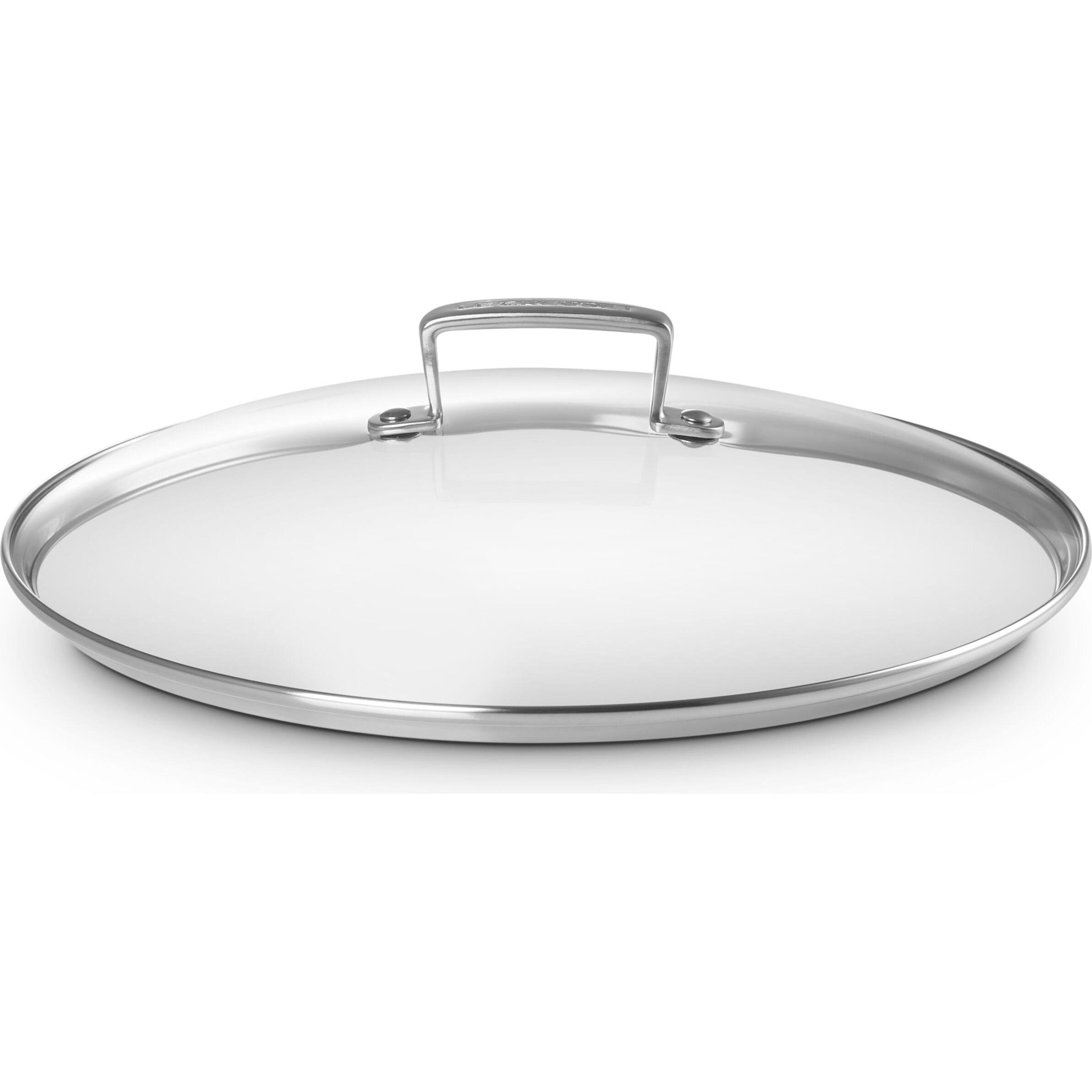 Le Creuset Glasdeckel, Zubehör Kochgeschirr, Transparent, Silber
