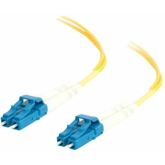 C2G LC-LC 9/125 OS1 Duplex Singlemode PVC Fiber Optic Cable (LSZH) (1 m), Netzwerkkabel