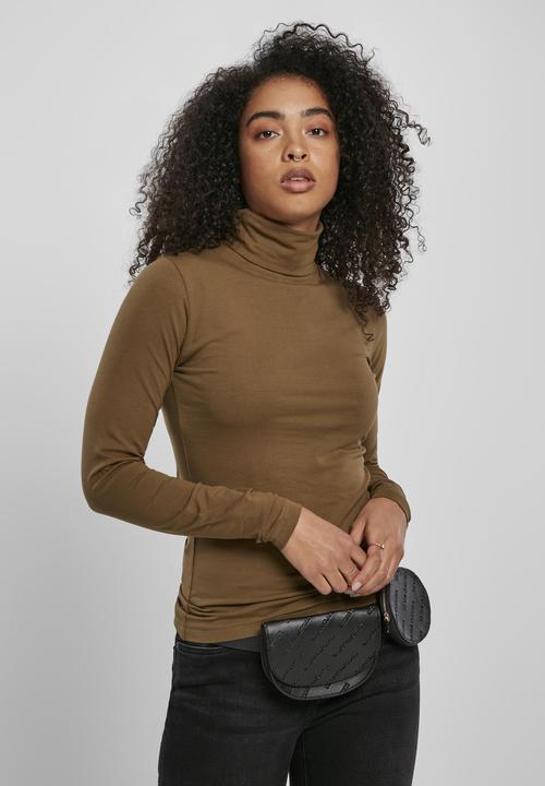 Produktbild Urban Classics Ladies Basic Turtleneck LS (M)