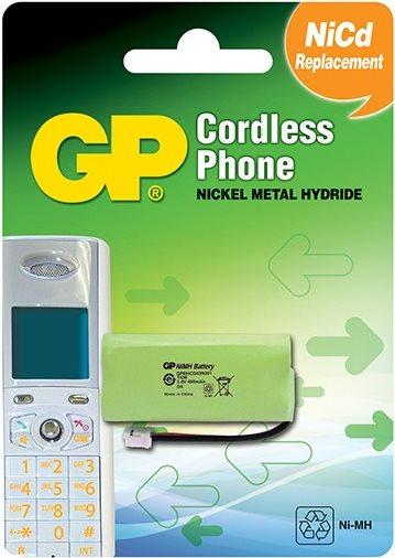 GP Batteries Spezial-Akku 2/3 AAA Flat-Top (1 Stk., AAA, 600 mAh)