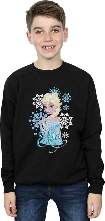 Image du produit Disney - Sweat FROZEN ELSA SNOWFLAKES - Garçon (152, 158)