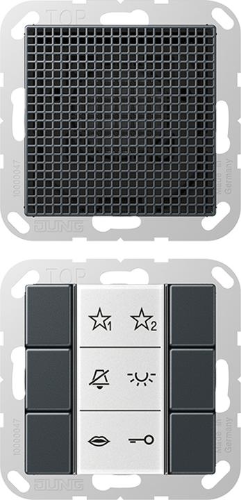 Image du produit JUNG JG SIA6ANM Station intérieure audio