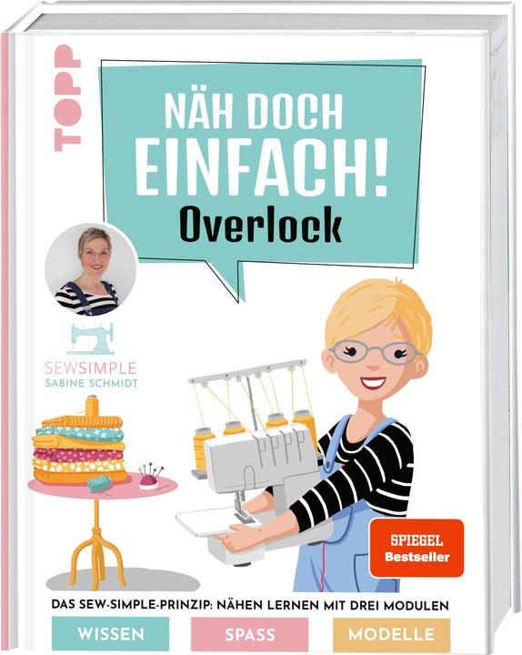 Immagine prodotto Näh doch einfach Overlock (Tedesco, Sabine Schmidt, 2022)