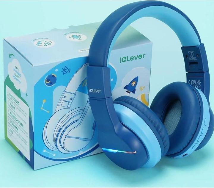 Actual product image Iclever Bluetooth Kinderkopfhörer BTH12