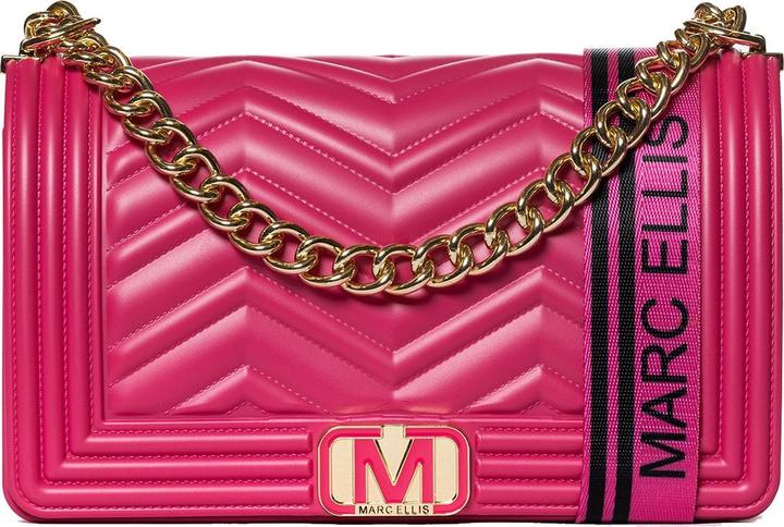 FUCHSIA AND LIGHT GOLD