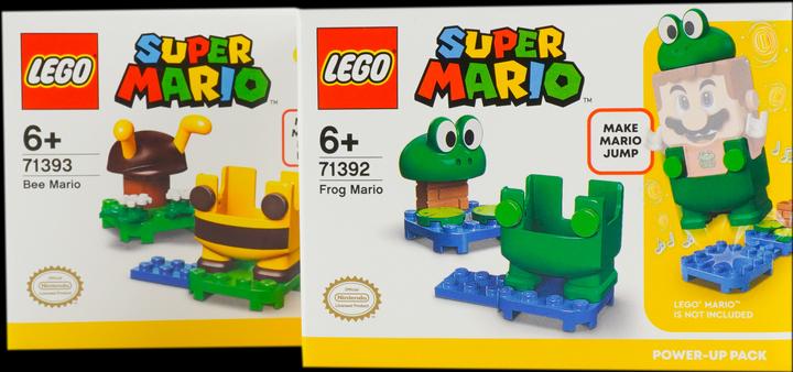 Actual product image LEGO Super Mario Doppelpack Bienenanzug & Froschanzug - 71392 71393 NEU! 2 Sets (71393)