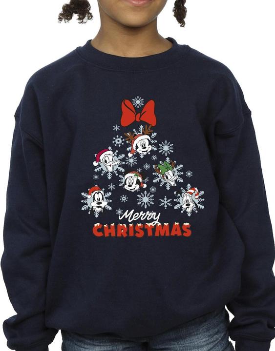Produktbild Disney Mickey Mouse And Friends Christmas Tree Sweatshirt Mädchen (128)