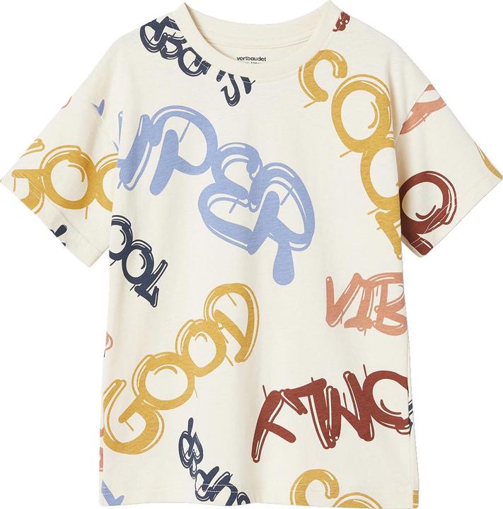 Actual product image Vertbaudet Jungen T-Shirt, Graffiti-Motive (92)