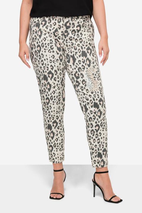 Produktbild Miamoda Hose, Slim Fit, Leo mit Tigerdruck, 4-Pocket (48)