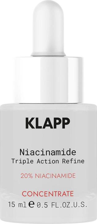 Actual product image Klapp Niacinamide Triple Action Refine 20% Niacinamide Concentrate (15 ml)