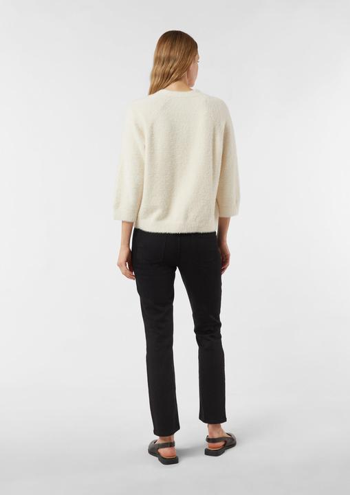 Produktbild Comma Strickjacke Haariger Strickcardigan auf Baumwollbasis mit 3/4 Arm (48)