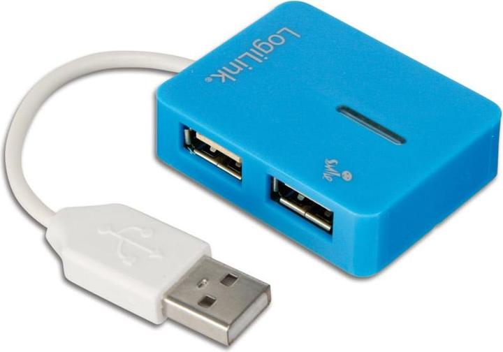 Actual product image LogiLink Smile (USB-A, 4 Ports)