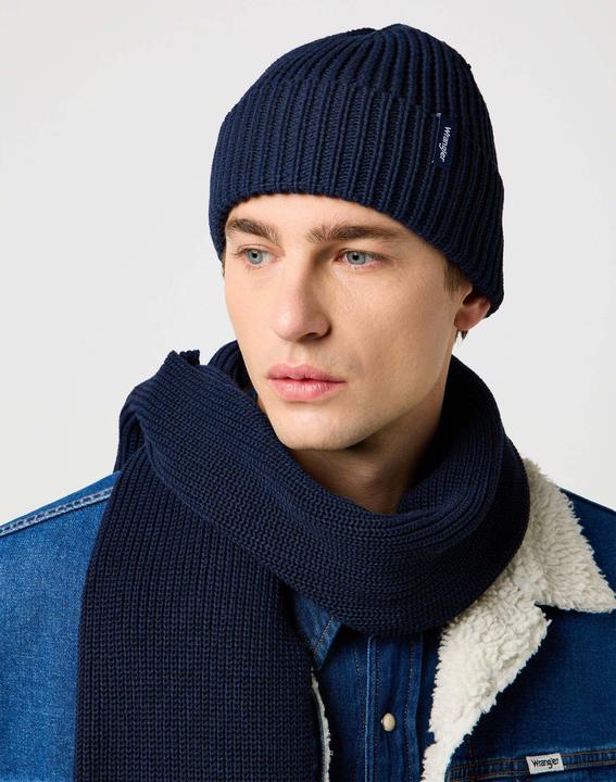Actual product image Wrangler Gürtel Scarf Beanie Set (One size)