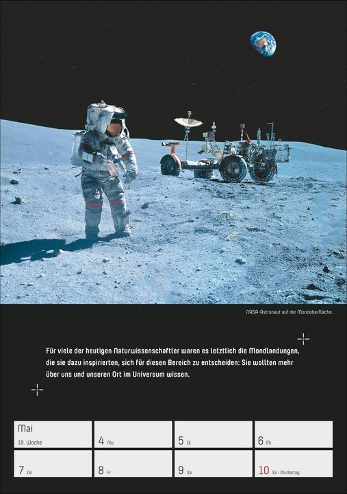 Actual product image Harenberg Stephen Hawking - Universum Wochenplaner 2026 - 53 faszinierende Bilder und Zitate