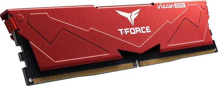 Actual product image Team Group VULCAN FLRD532G6000HC30DC01, 32 GB, 2 x 16 GB, DDR5, 6000 MHz, 288-pin DIMM, Rot (2 x 16GB, 6000 MHz, DDR5 RAM, DIMM)