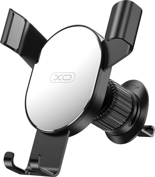 xO car holder 126 silver-black for air outlet