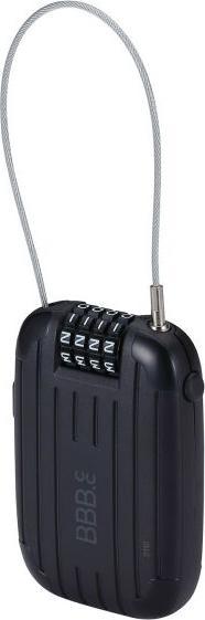 Actual product image BBB Combination lock MinicaseXL black (180 cm)