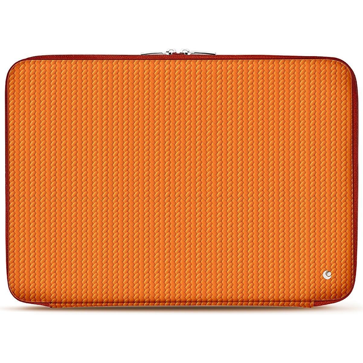 Noreve Lederschutzsleeve, Notebooktasche, Orange