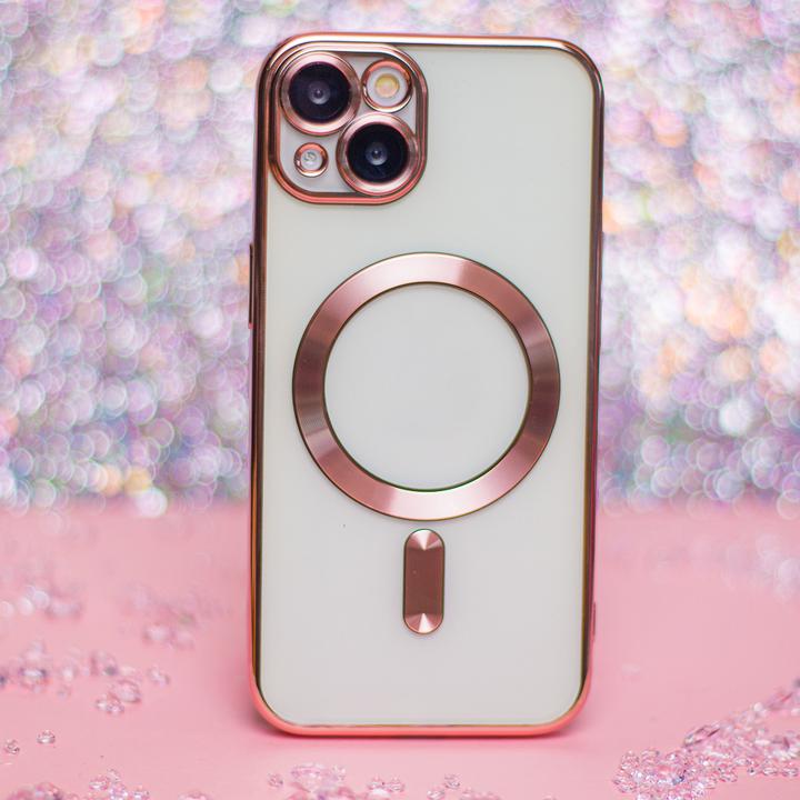 Produktbild OEM Color Chrome Mag case for iPhone 17 Pro Max rose gold (Apple iPhone 17 Pro Max)